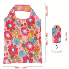 Foldable Eco Friendly Flower Phone Bag for Shopping