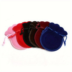 5pcs Velvet Drawstring Jewelry Gift Bags for Wedding