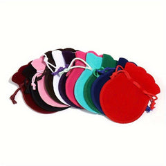 5pcs Velvet Drawstring Jewelry Gift Bags for Wedding