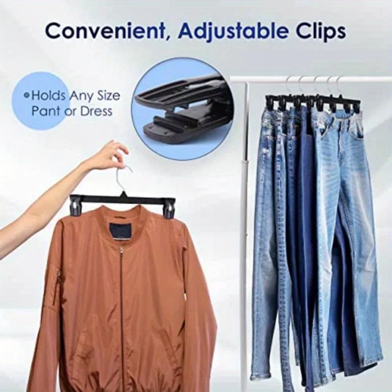 Iron Hook Plastic Thickened Hanging Pants Rack