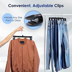 Iron Hook Plastic Thickened Hanging Pants Rack