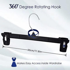 Iron Hook Plastic Thickened Hanging Pants Rack