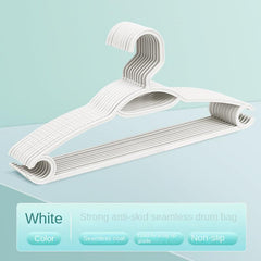 10pcs Commercial Clothes Hanger Non-marking Non-slip Drying Rack