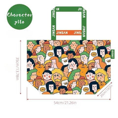 Large Capacity Waterproof Shopping Bag - Eco Friendly Gift