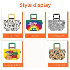 Large Capacity Waterproof Shopping Bag - Eco Friendly Gift