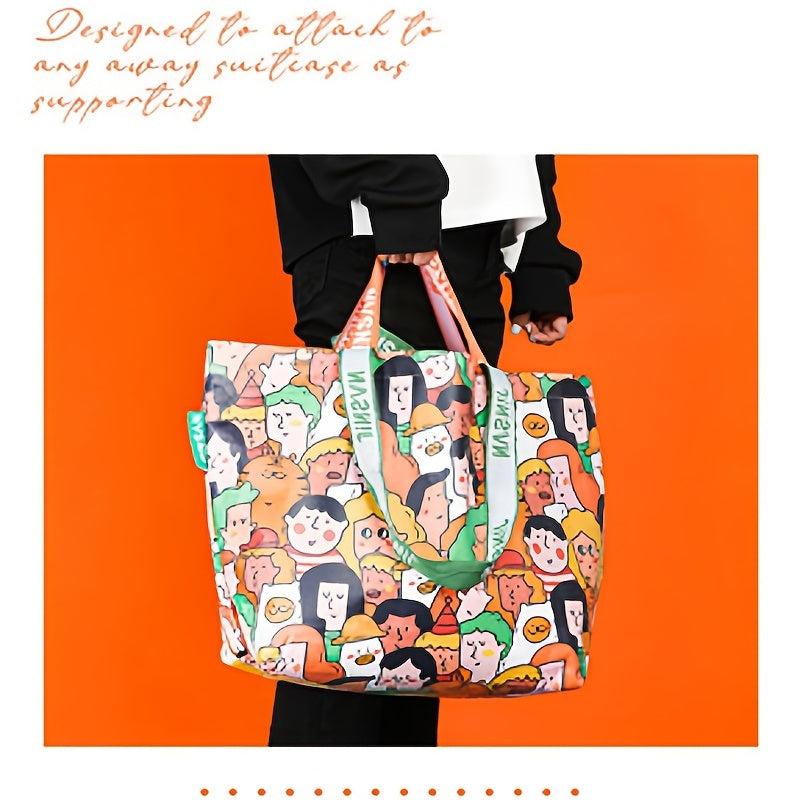 Large Capacity Waterproof Shopping Bag - Eco Friendly Gift