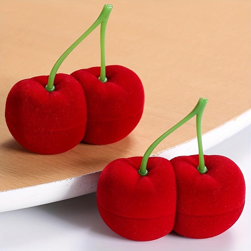 Cherry Shaped Jewelry Box Mother's Gift