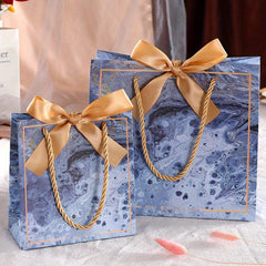 Retro Christmas Candy Gift Bag - Festive Packaging