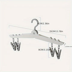 Portable Folding Travel Clothes Hanger Drying Rack