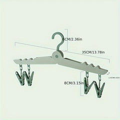 Portable Folding Travel Clothes Hanger Drying Rack