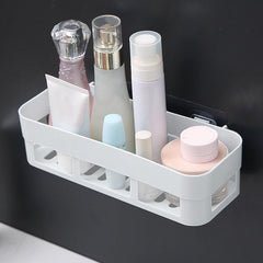 Adhesive Bathroom Corner Shower Shelf Toilet Storage Basket