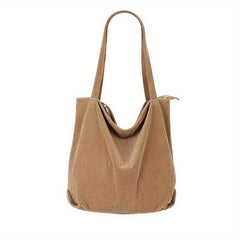 Casual Large Capacity Shoulder Bag for Shopping and Commercial Use