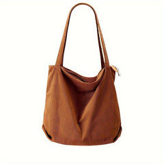 Casual Large Capacity Shoulder Bag for Shopping and Commercial Use
