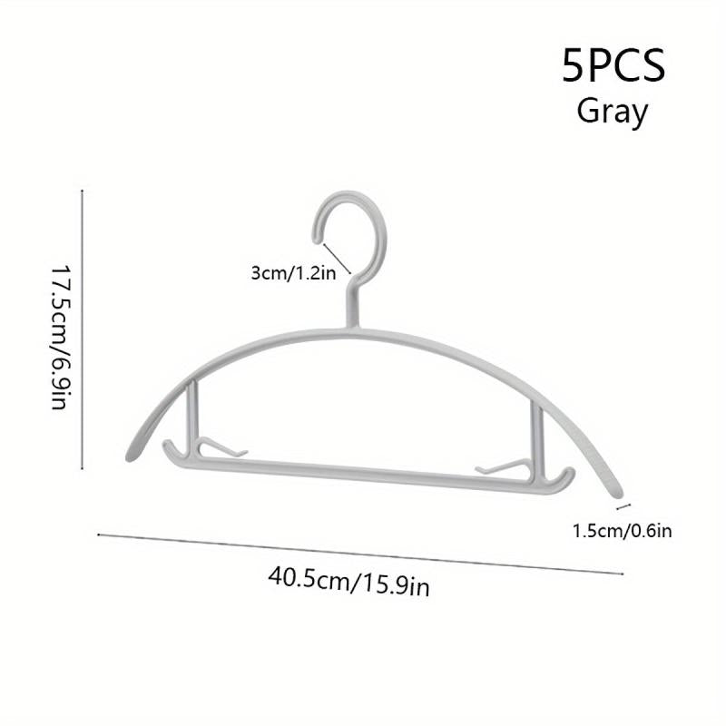 Half Moon Clothes Hanger No Trace Anti Slip Clothes Hanger