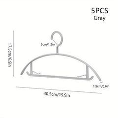 Half Moon Clothes Hanger No Trace Anti Slip Clothes Hanger