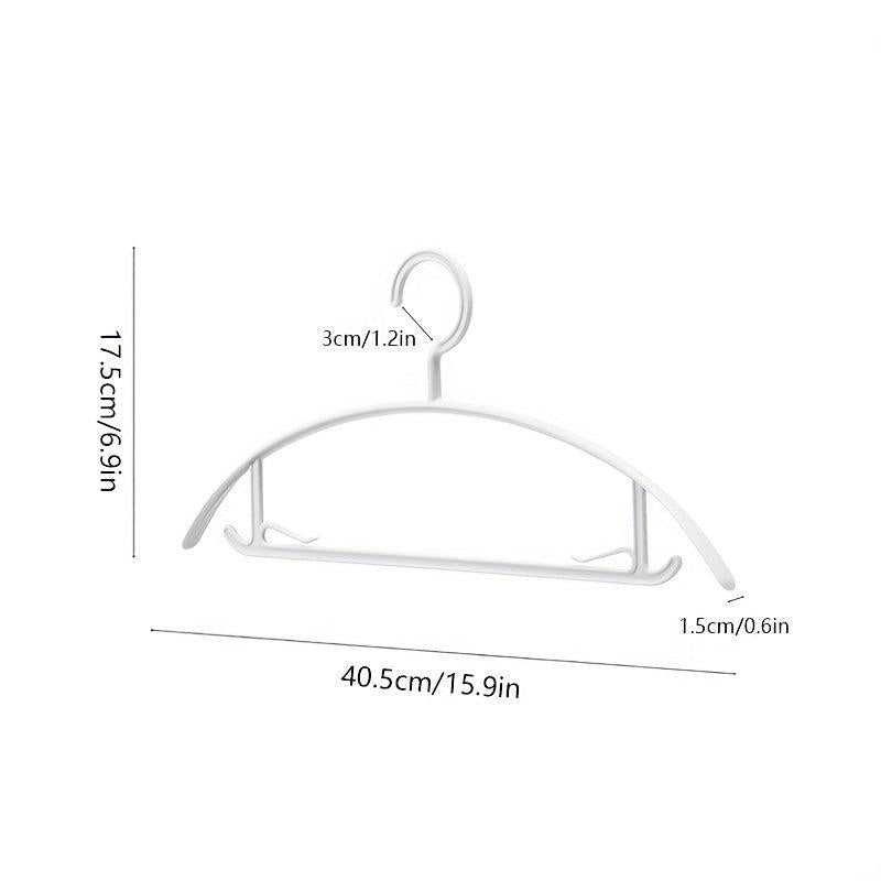 Half Moon Clothes Hanger No Trace Anti Slip Clothes Hanger