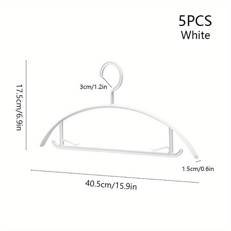 Half Moon Clothes Hanger No Trace Anti Slip Clothes Hanger