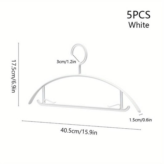 Half Moon Clothes Hanger No Trace Anti Slip Clothes Hanger