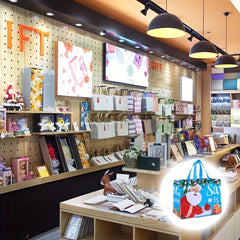12pcs Christmas Gift Bags Non-woven Tote Shopping Party Gift Bags