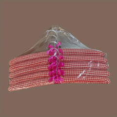 5pcs Cloth Hanger Suit Coat Traceless Sponge Hanger For Hotel Commercial