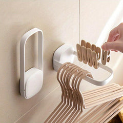Clothespin Collector Balcony Hook Clothes Hanger Clip Collector