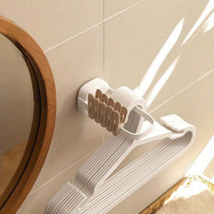 Clothespin Collector Balcony Hook Clothes Hanger Clip Collector