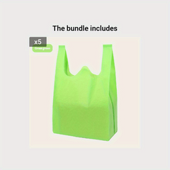 10pcs Vest Bag Supermarket Shopping Bag Customized Handbag Packing Bag