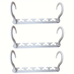 3pcs Collapsible Magic Hangers for Space Saving and Organization