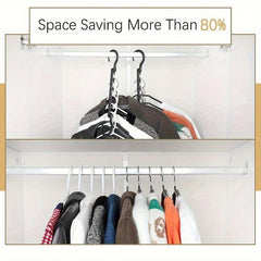 3pcs Collapsible Magic Hangers for Space Saving and Organization