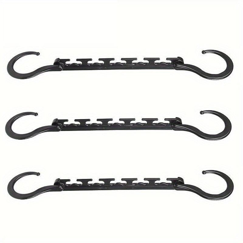 3pcs Collapsible Magic Hangers for Space Saving and Organization