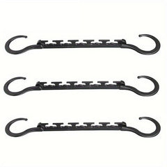 3pcs Collapsible Magic Hangers for Space Saving and Organization