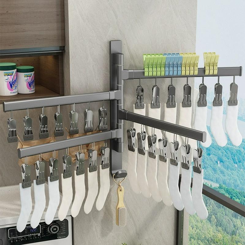 Sun Socks Drying Rack Clip - Windproof Underwear Clip