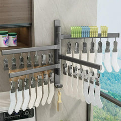 Sun Socks Drying Rack Clip - Windproof Underwear Clip