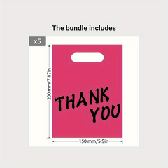 24x20 100pcs Party Favors Plastic Goodie Bags for Kids Birthdays