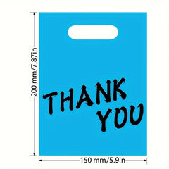 24x20 100pcs Party Favors Plastic Goodie Bags for Kids Birthdays