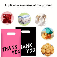 24x20 100pcs Party Favors Plastic Goodie Bags for Kids Birthdays