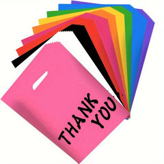 24x20 100pcs Party Favors Plastic Goodie Bags for Kids Birthdays