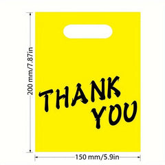 24x20 100pcs Party Favors Plastic Goodie Bags for Kids Birthdays