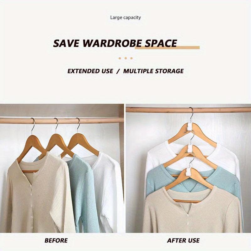 Closet Stack Hanger Rack Bedroom Storage Wardrobe Organizer