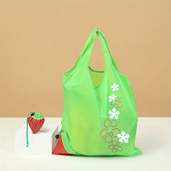 6pcs Reusable Grocery Shopping Baskets Strawberry Shape Shopping Bag
