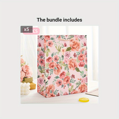 12pcs Cartoon Animal Gift Bag, Birthday Paper Bag