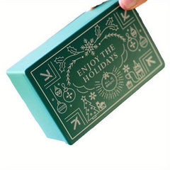 Christmas Tinning Can Candy Box Gift Storage Biscuit