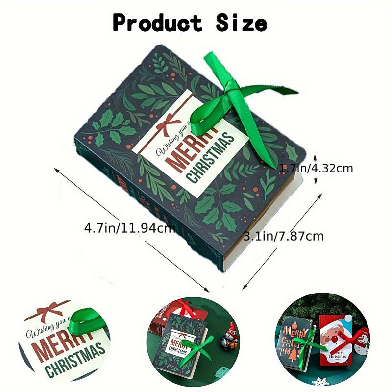 16pcs Christmas Packaging DIY Carton Set for Stores Chocolate Candy Boxe
