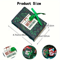 16pcs Christmas Packaging DIY Carton Set for Stores Chocolate Candy Boxe