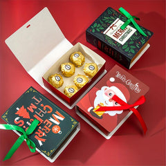 16pcs Christmas Packaging DIY Carton Set for Stores Chocolate Candy Boxe