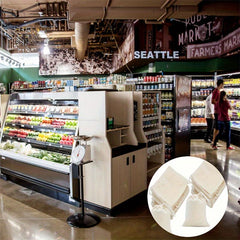 10pcs Drawstring Burlap Bags for Restaurant Supermarket
