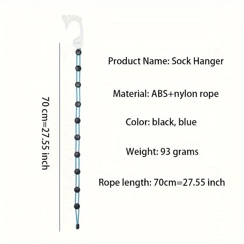 2pcs Sock Organizer for Cleaning Drying and Storing Socks Adult Sock Hook