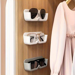 Wall Hanging Glasses Storage Rack for Bathroom and Bedside