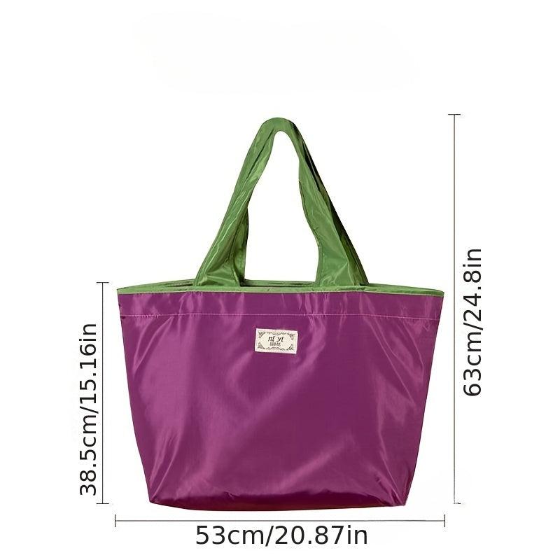 Waterproof Supermarket Folding Shopping Bag