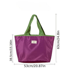 Waterproof Supermarket Folding Shopping Bag